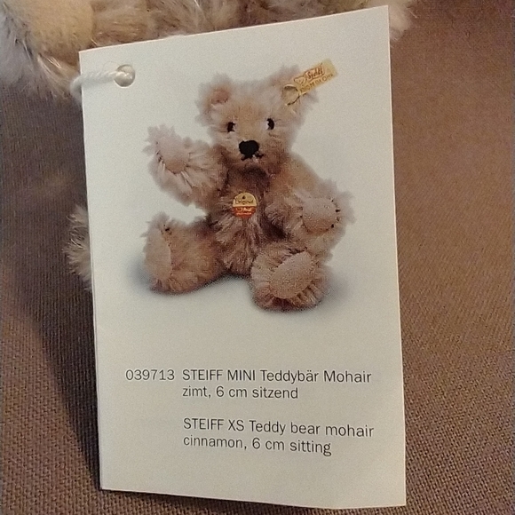 NEW Steiff mini bear - Picture 3 of 7